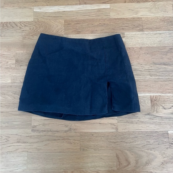 Amanda Uprichard Linen Dale Skort - Picture 3 of 3